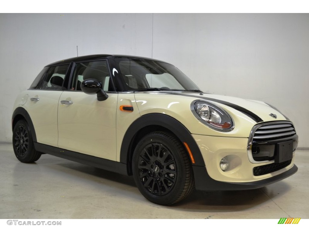 Pepper White 2015 Mini Cooper Hardtop 4 Door Exterior Photo #101534026
