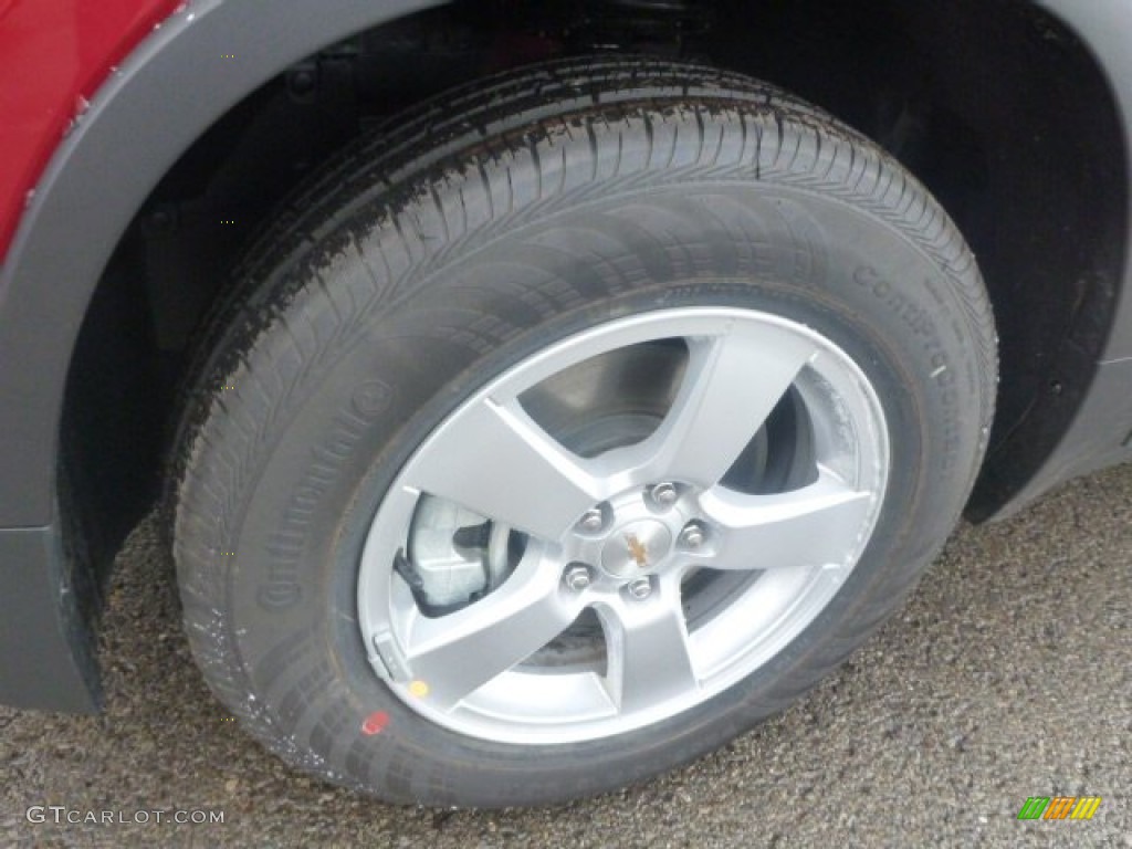 2015 Trax LS AWD - Ruby Red Metallic / Jet Black photo #10