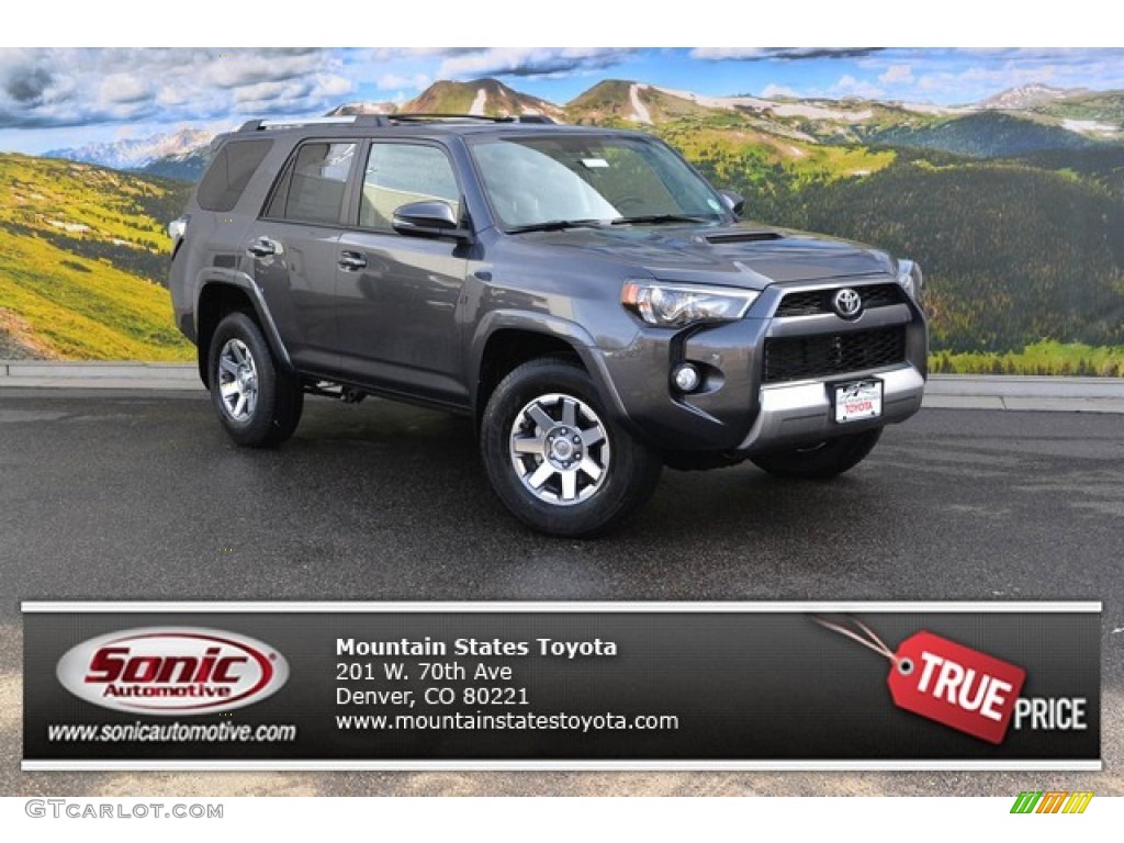 Magnetic Gray Metallic Toyota 4Runner