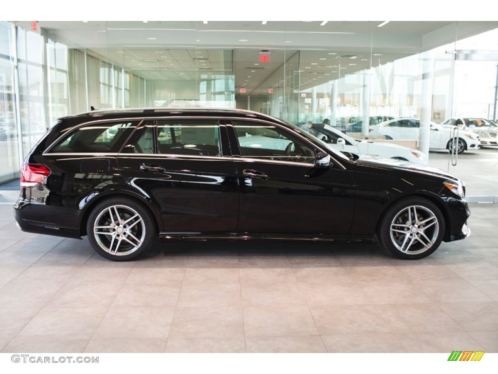 Black 2015 Mercedes-Benz E 350 4Matic Wagon Exterior Photo #101535502