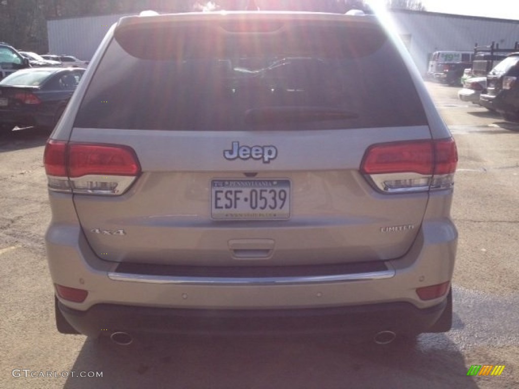 2014 Grand Cherokee Limited 4x4 - Cashmere Pearl / New Zealand Black/Light Frost photo #5