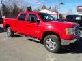 2014 Fire Red GMC Sierra 2500HD SLT Crew Cab 4x4  photo #28