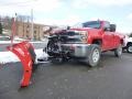 Victory Red 2015 Chevrolet Silverado 3500HD WT Regular Cab 4x4 Plow Truck Exterior