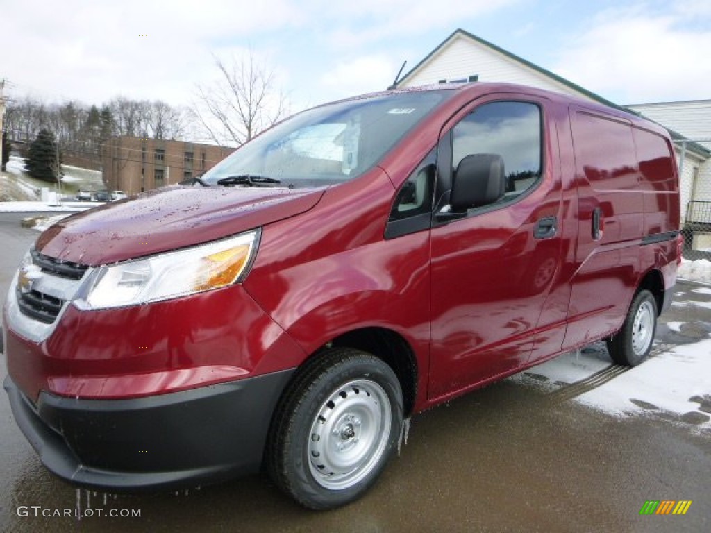 Furnace Red 2015 Chevrolet City Express LS Exterior Photo #101537761