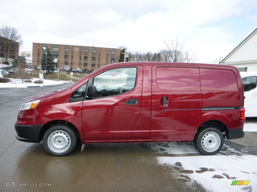 Furnace Red 2015 Chevrolet City Express LS Exterior Photo #101537779
