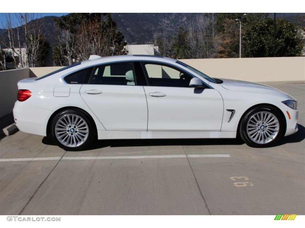 Alpine White 2015 BMW 4 Series 428i Gran Coupe Exterior Photo #101538190