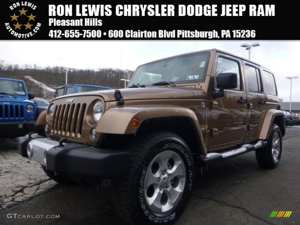 Copper Brown Pearl Jeep Wrangler Unlimited