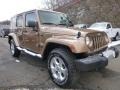 2015 Copper Brown Pearl Jeep Wrangler Unlimited Sahara 4x4  photo #9