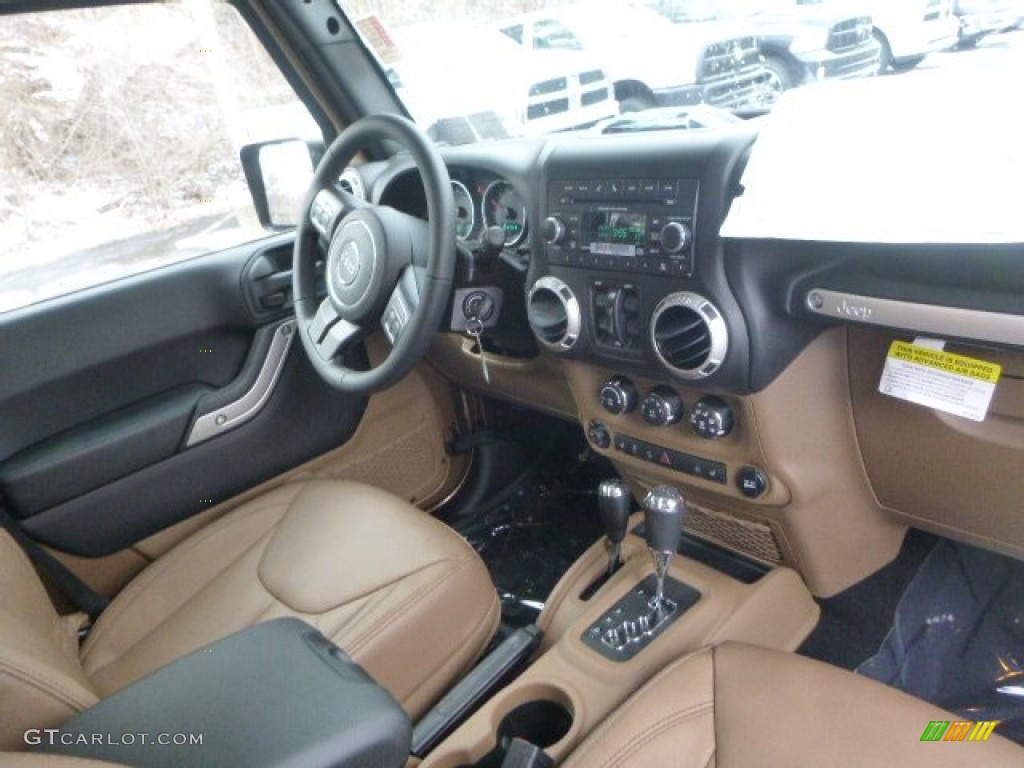 2015 Wrangler Unlimited Sahara 4x4 - Copper Brown Pearl / Black/Dark Saddle photo #11