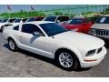 Performance White 2006 Ford Mustang V6 Premium Coupe Exterior