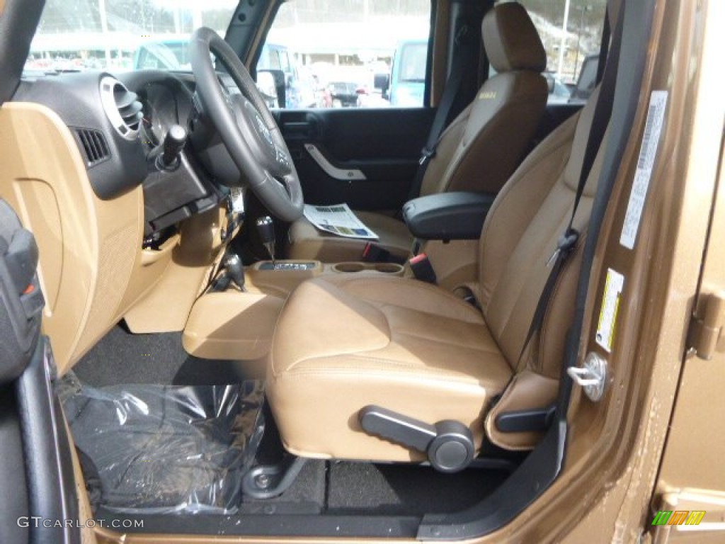2015 Wrangler Unlimited Sahara 4x4 - Copper Brown Pearl / Black/Dark Saddle photo #16