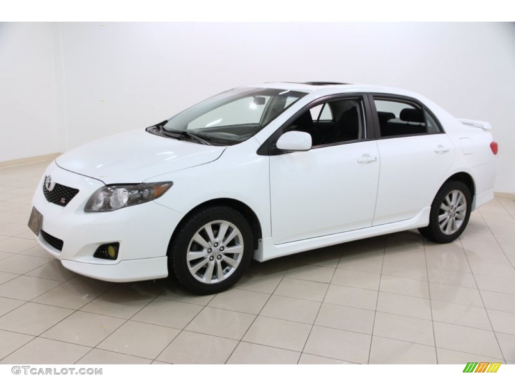 Super White 2010 Toyota Corolla S Exterior Photo #101538838