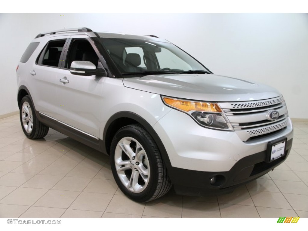 2015 Explorer Limited 4WD - Ingot Silver / Charcoal Black photo #1