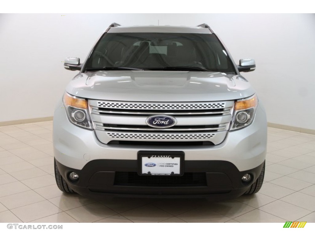 2015 Explorer Limited 4WD - Ingot Silver / Charcoal Black photo #2