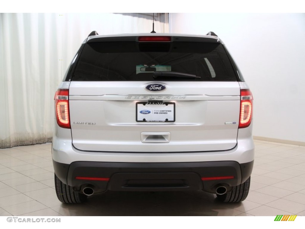 2015 Explorer Limited 4WD - Ingot Silver / Charcoal Black photo #16