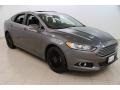2014 Sterling Gray Ford Fusion SE EcoBoost  photo #1