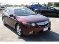 2012 Basque Red Pearl Acura TSX Technology Sport Wagon  photo #9