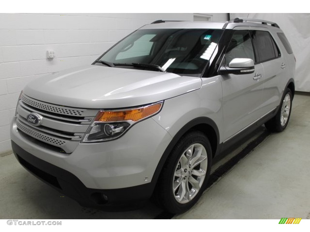 2015 Explorer XLT 4WD - Ingot Silver / Charcoal Black photo #3