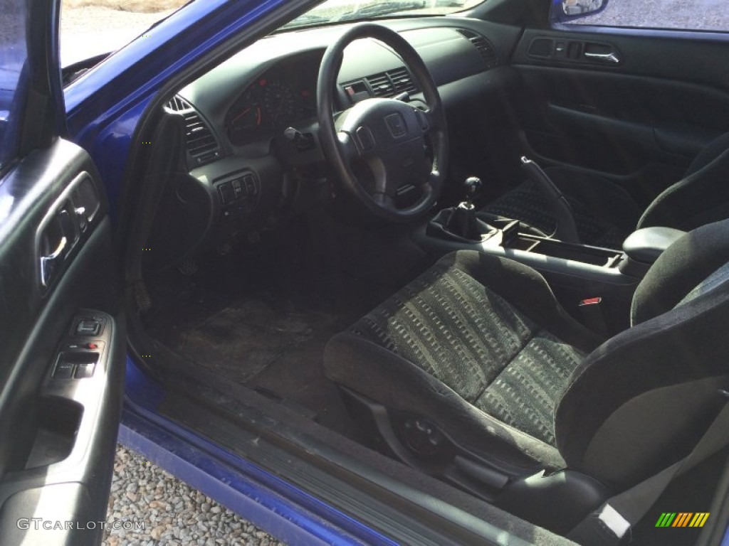 Black Interior 2001 Honda Prelude Type SH Photo #101543860