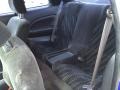 2001 Honda Prelude Black Interior Rear Seat Photo