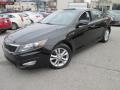 2013 Ebony Black Kia Optima EX  photo #2