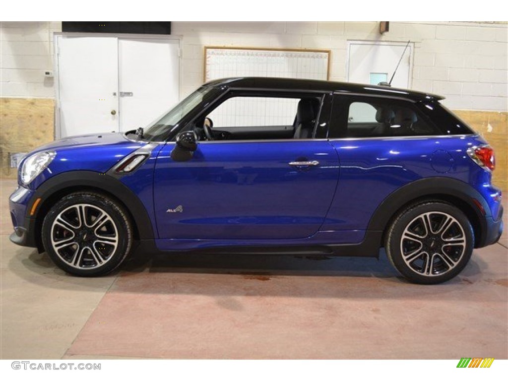 Starlight Blue Metallic 2014 Mini Cooper John Cooper Works Paceman All4 AWD Exterior Photo #101547055