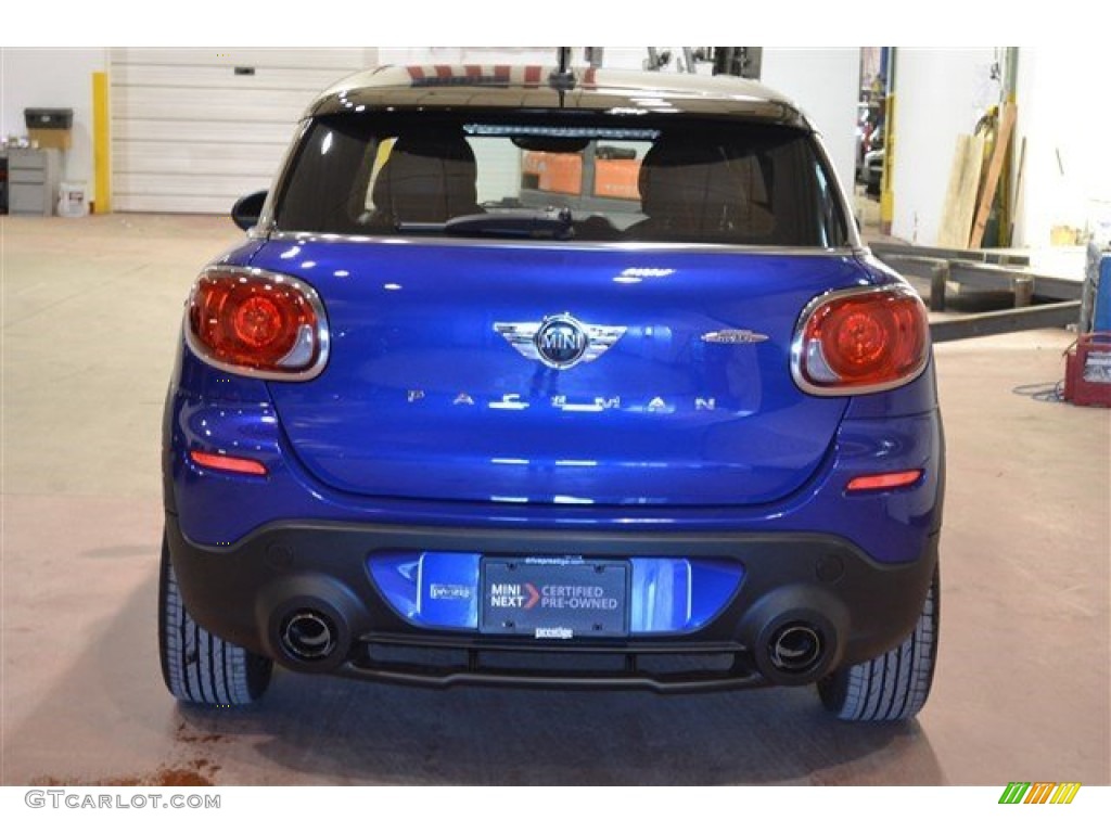 2014 Cooper John Cooper Works Paceman All4 AWD - Starlight Blue Metallic / Carbon Black photo #4