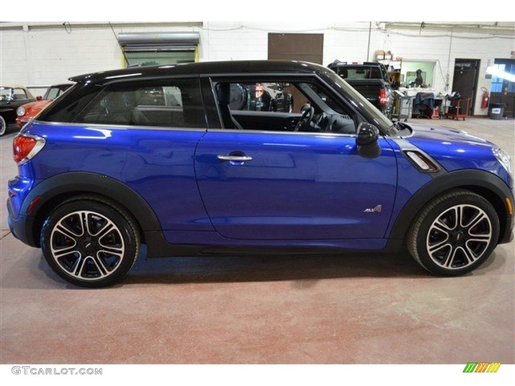 2014 Cooper John Cooper Works Paceman All4 AWD - Starlight Blue Metallic / Carbon Black photo #6
