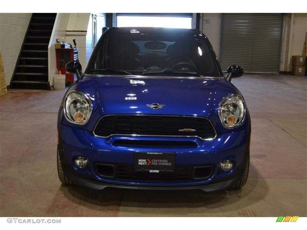 2014 Cooper John Cooper Works Paceman All4 AWD - Starlight Blue Metallic / Carbon Black photo #8