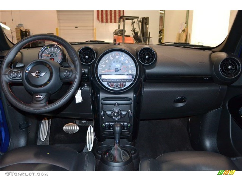 2014 Cooper John Cooper Works Paceman All4 AWD - Starlight Blue Metallic / Carbon Black photo #20