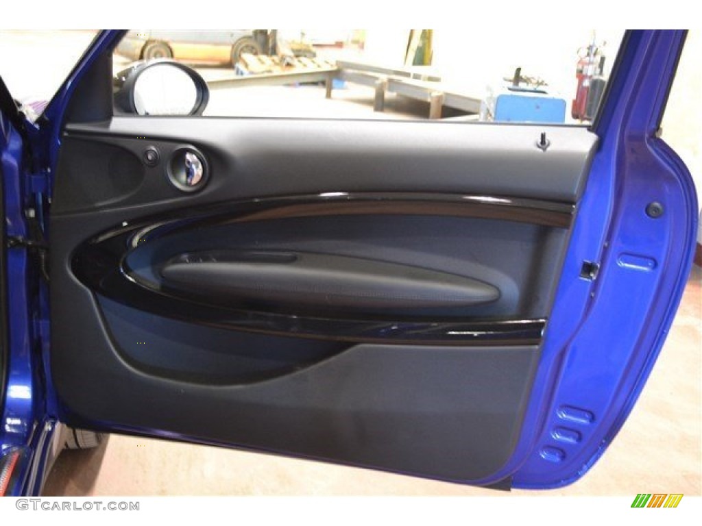 2014 Mini Cooper John Cooper Works Paceman All4 AWD Carbon Black Door Panel Photo #101547463