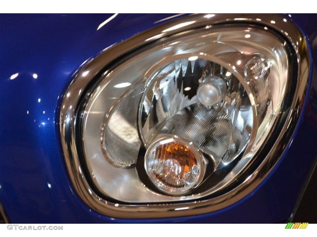 2014 Cooper John Cooper Works Paceman All4 AWD - Starlight Blue Metallic / Carbon Black photo #31