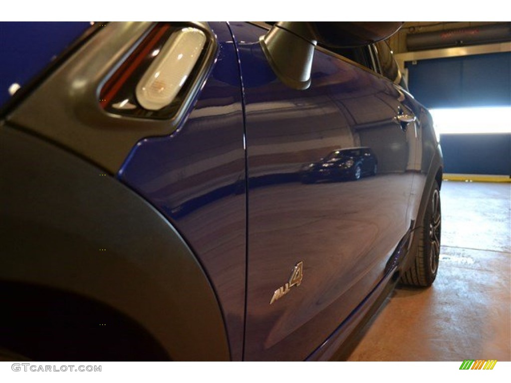 2014 Cooper John Cooper Works Paceman All4 AWD - Starlight Blue Metallic / Carbon Black photo #33