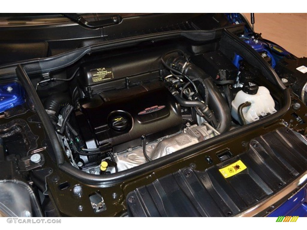2014 Cooper John Cooper Works Paceman All4 AWD - Starlight Blue Metallic / Carbon Black photo #34