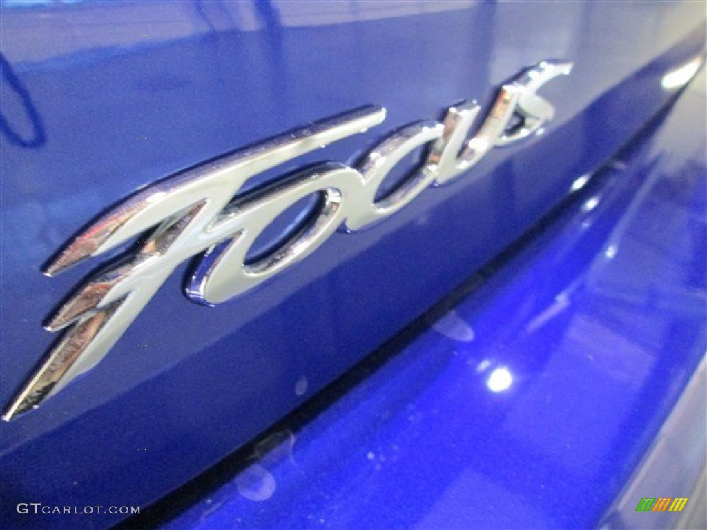 2015 Focus Titanium Sedan - Performance Blue / Charcoal Black photo #6