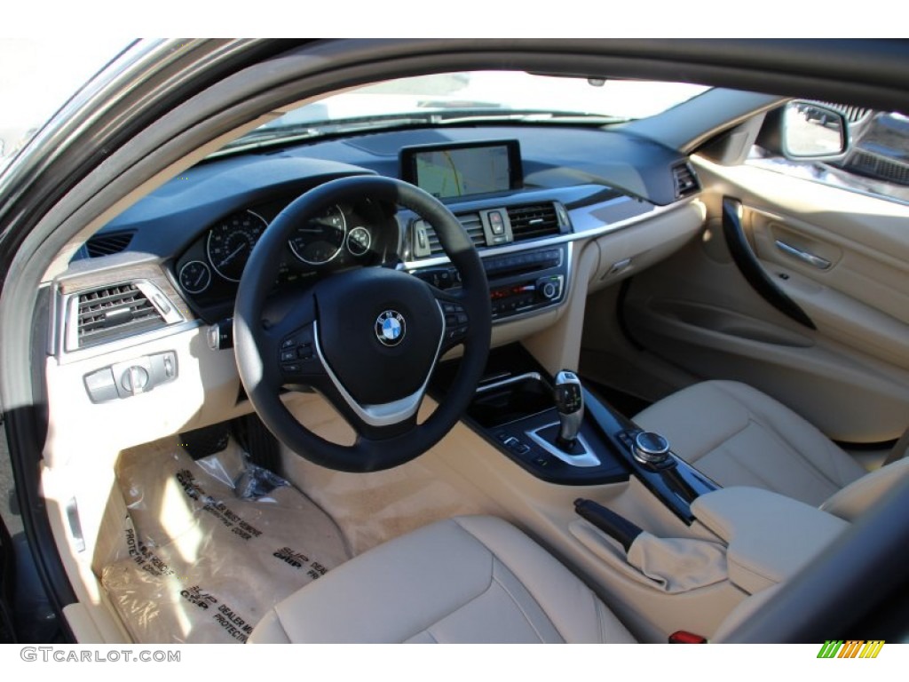 2015 3 Series 328i xDrive Sedan - Mineral Grey Metallic / Venetian Beige photo #11