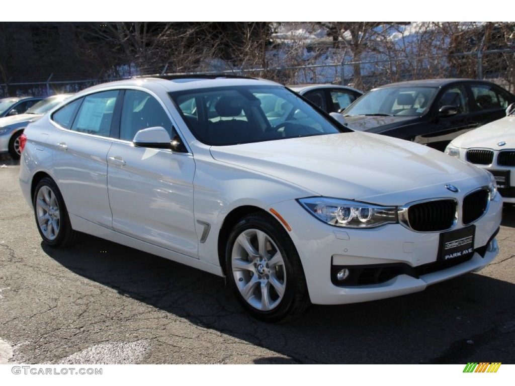 2015 3 Series 335i xDrive Gran Turismo - Alpine White / Black photo #1