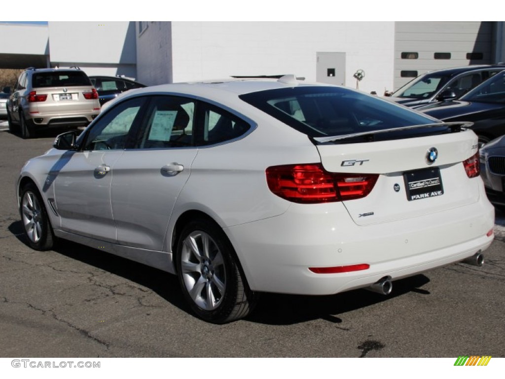 2015 3 Series 335i xDrive Gran Turismo - Alpine White / Black photo #5