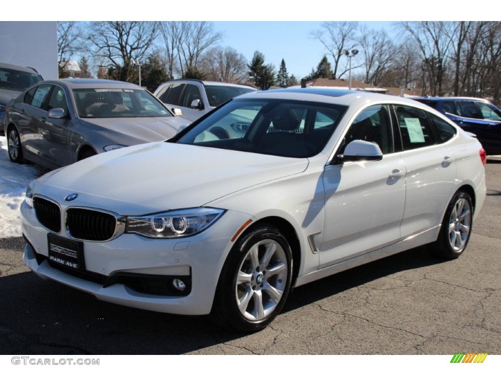 2015 3 Series 335i xDrive Gran Turismo - Alpine White / Black photo #7