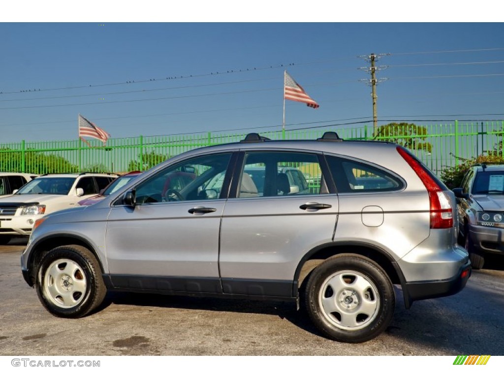 2007 CR-V LX - Whistler Silver Metallic / Gray photo #8