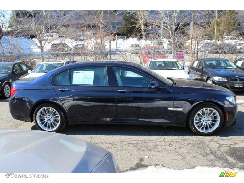 Imperial Blue Metallic 2014 BMW 7 Series 750Li xDrive Sedan Exterior Photo #101552689