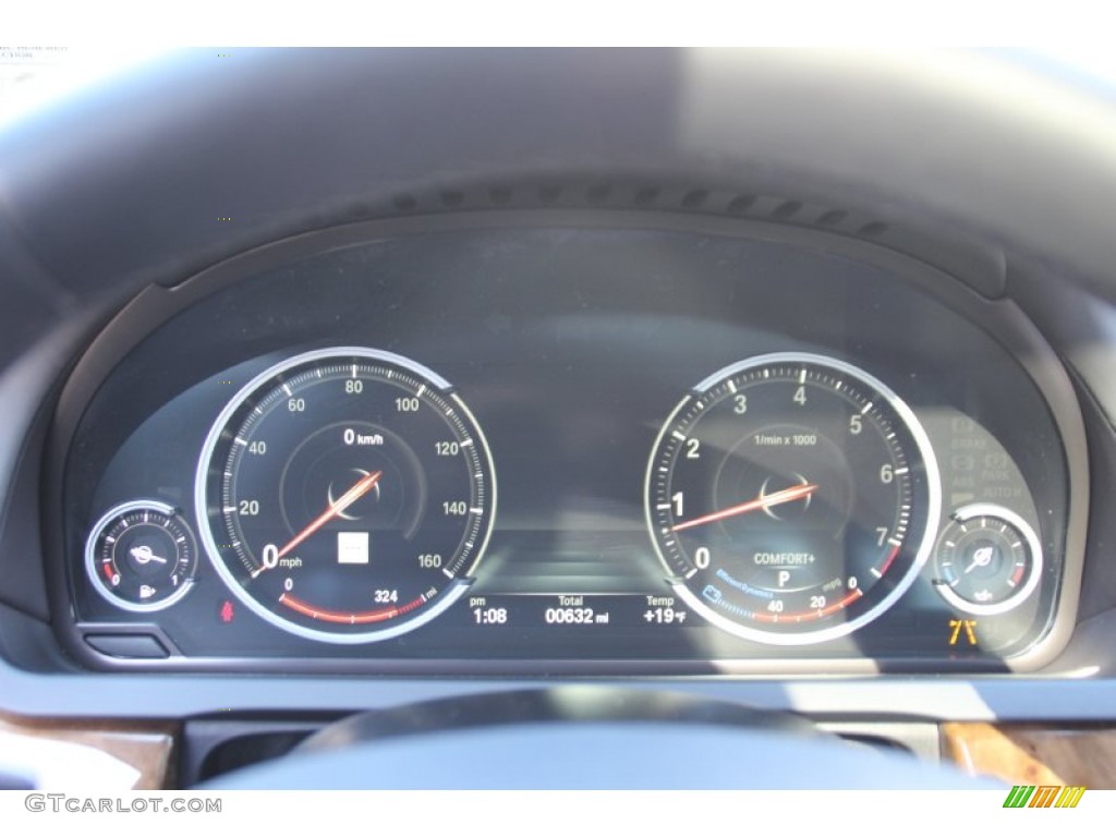 2014 BMW 7 Series 750Li xDrive Sedan Gauges Photos