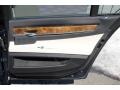 Ivory White/Black Door Panel Photo for 2014 BMW 7 Series #101553096