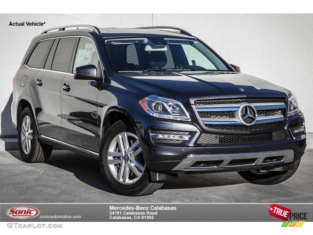 2015 GL 450 4Matic - Steel Grey Metallic / Black photo #1