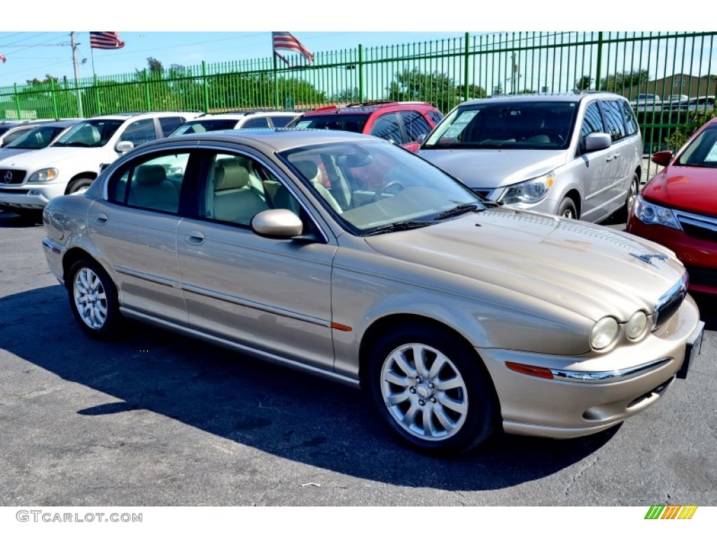 Topaz Metallic 2002 Jaguar X-Type 2.5 Exterior Photo #101553355