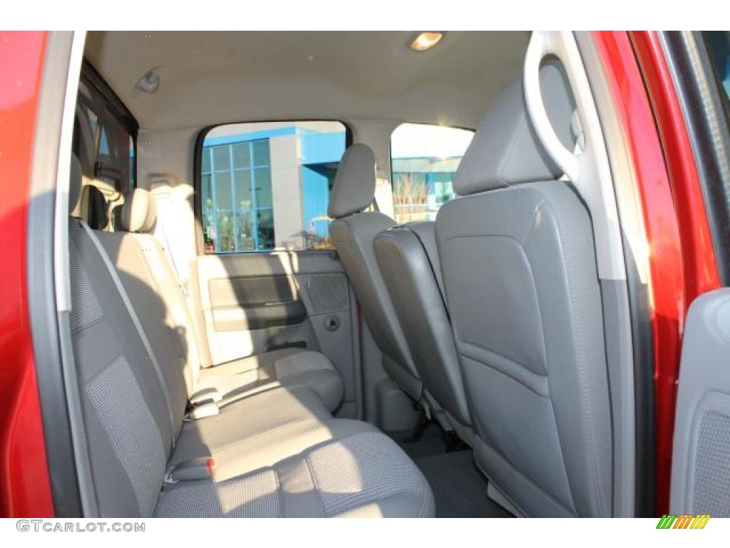 2008 Ram 1500 SLT Quad Cab 4x4 - Inferno Red Crystal Pearl / Medium Slate Gray photo #8