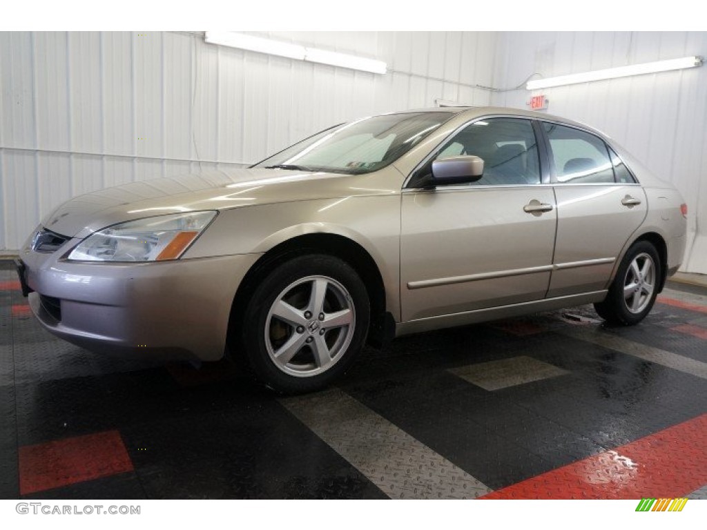 2003 Accord EX Sedan - Desert Mist Metallic / Ivory photo #2