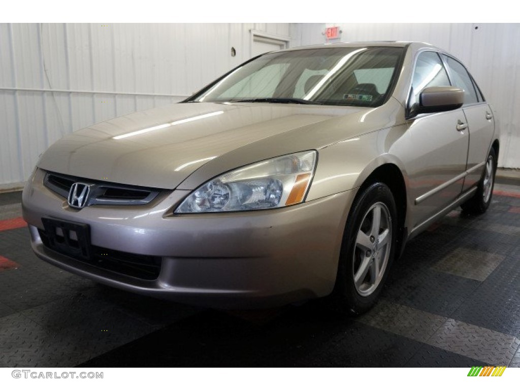 2003 Accord EX Sedan - Desert Mist Metallic / Ivory photo #3