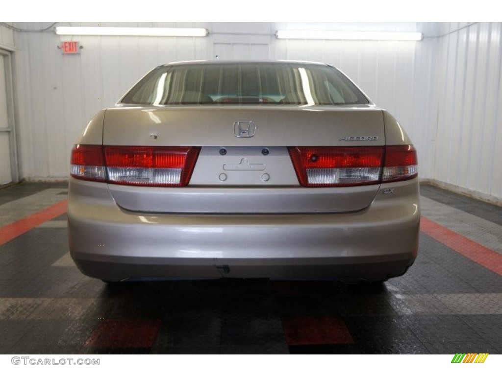 2003 Accord EX Sedan - Desert Mist Metallic / Ivory photo #9