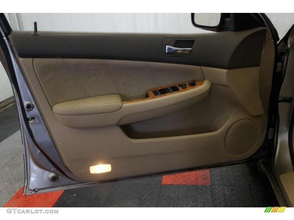 2003 Accord EX Sedan - Desert Mist Metallic / Ivory photo #12